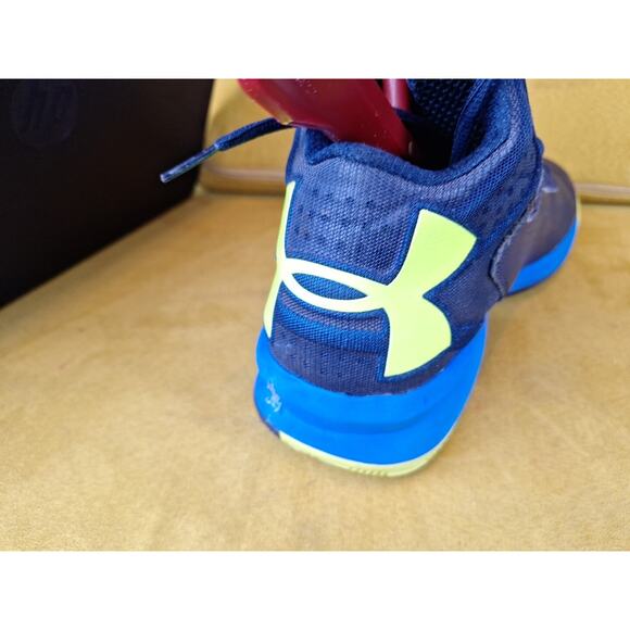 Under Armour Micro G Torch Blue Volt 1259013-408 Size 10 Shoes PRE-OWNED main image 7